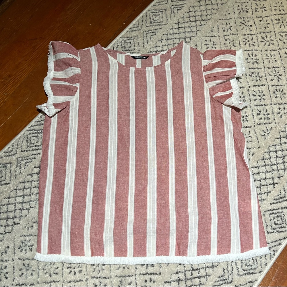Striped Shein shirt